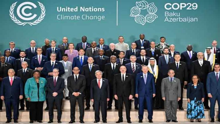 موسمیاتی تبدیلی سے نمٹنے کے لئے ’’کوپ 29‘‘ کا آغاز