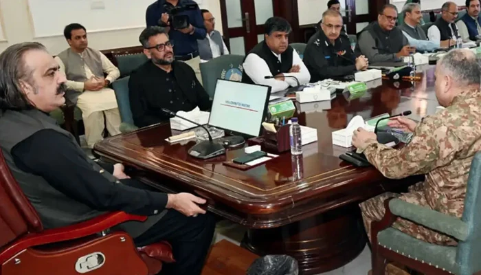 پشاور اپیکس کمیٹی کے اجلاس میں ضلع کرم میں تمام بنکرز ختم کرنے کا فیصلہ