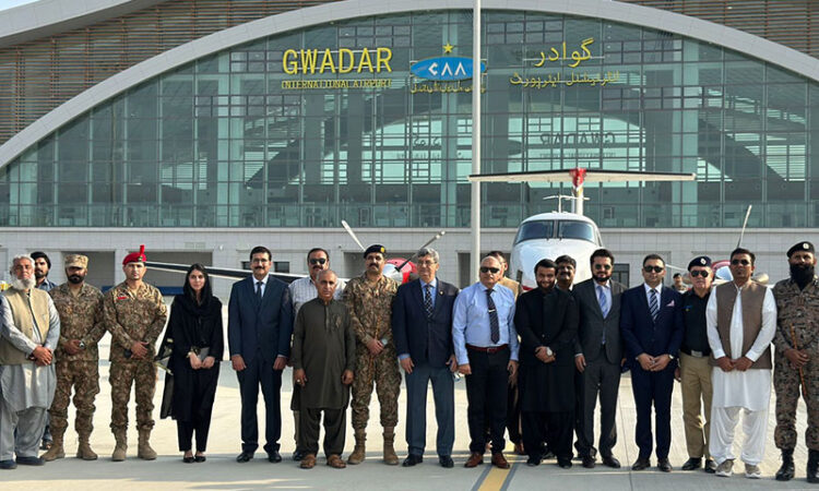 نیو گوادر انٹرنیشنل ایئرپورٹ پر پروزایں اڑان بھرنے کو تیار