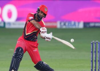 انٹرنیشنل لیگ میں فخر زمان کی شاندار بیٹنگ، ٹیم کو فتح دلا دی