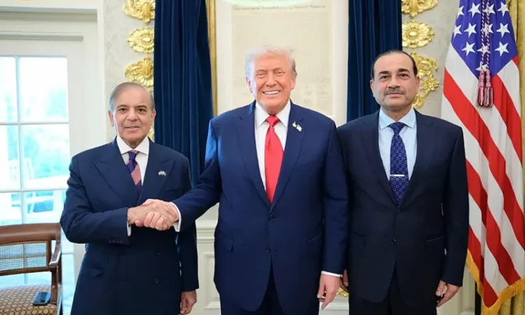 وزیراعظم شہباز شریف اور صدر ٹرمپ کی تاریخی ملاقات، علاقائی سلامتی اور سرمایہ کاری پر گفتگو