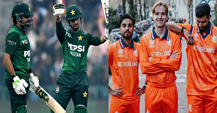 ٹی ٹوئنٹی ورلڈ کپ کے افتتاحی میچ میں پاکستان نے فہیم اشرف کی شاندار بیٹنگ کی بدولت نیدرلینڈ کو 3 وکٹوں سے شکست دے دی
