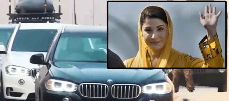وزیراعلیٰ پنجاب کے پروٹوکول میں شامل گاڑی میں آگ، بی ایم ڈبلیو مکمل تباہ