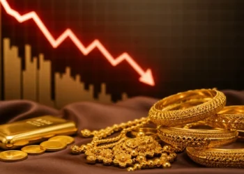 سونے کی قیمت میں مسلسل دوسرے روز بڑی کمی