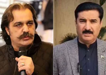 Ali Amin Gandapur looks like the chief minister of an Afghan province, Faisal Karim Kundi