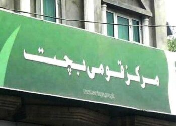 قومی بچت اسکیموں کے شرح منافع میں کمی، نوٹیفکیشن جاری