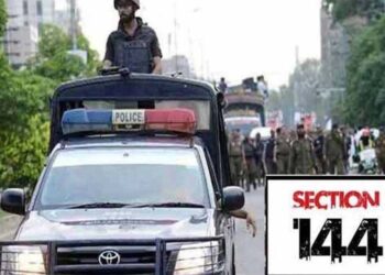 کراچی میں‌ دفعہ 144 نافذ، جلسے اور ریلیوں‌ پر پابندی عائد