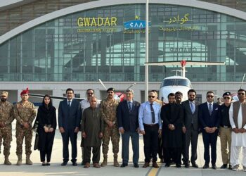نیو گوادر انٹرنیشنل ایئرپورٹ پر پروزایں اڑان بھرنے کو تیار