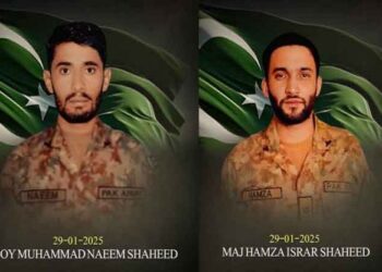 فورسز کا شمالی وزیرستان میں آپریشن، 6 خوارج ہلاک، میجر اور سپاہی شہید