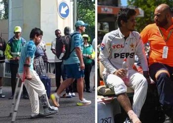 صائم ایوب فریکچر کے سبب 6 ہفتے تک کرکٹ سے باہر