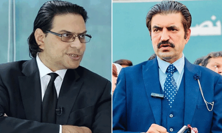 Sher Afzal Marwat and Salman Akram Raja not to give statements against each other