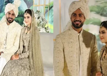 عمر شہزاد اور شانزے لودھی شادی کے بندھن میں بندھ گئے،تصاویروائرل