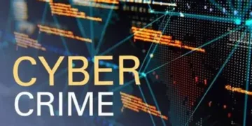 NCCIA officers presenting recovered items from Multan cybercrime network