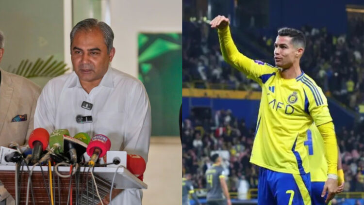 Ronaldo Mocks India Over Rafale Crash, Video Shared by Mohsin Naqvi