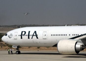 PIA plane flying from Lahore to Jeddah lands in Karachi after bird strike