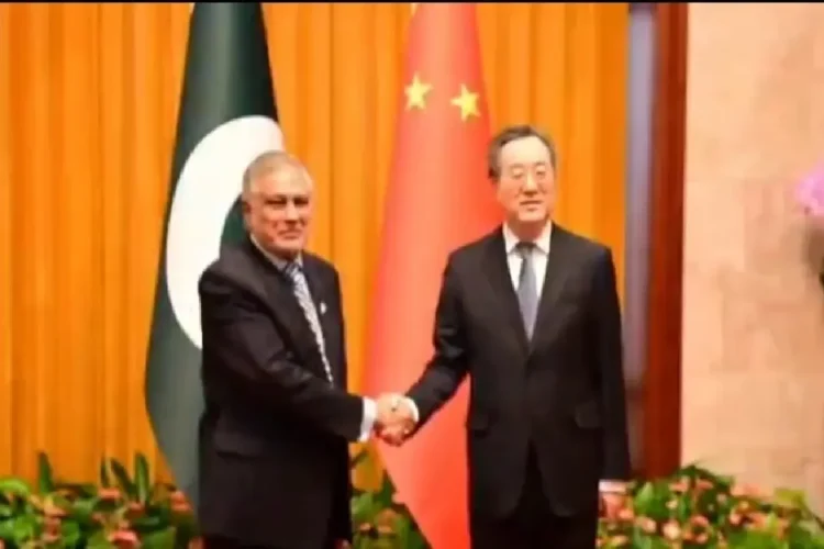 Ishaq Dar Meets Chinese Communist Party Official, Expresses Satisfaction Over Pak-China Relations