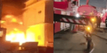 Fire at Landhi Export Processing Zone factories brought under control, cooling operation continues