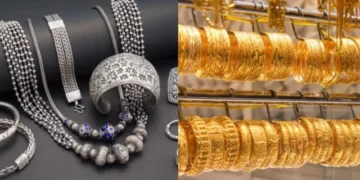 Gold and silver prices fall for second day