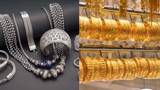 Gold and silver prices fall for second day